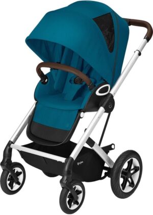 Cybex Talos S Lux - river blue på silver stel