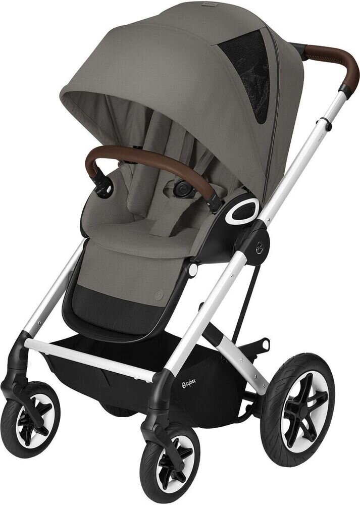 Cybex Talos S Lux - soho grey på silver stel Cybex Talos S Lux - soho grey på silver stel
