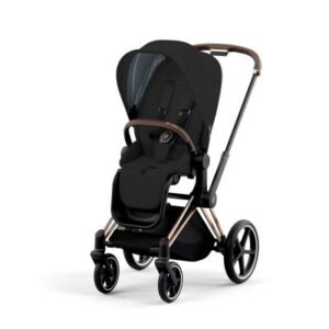 Cybex e-PRIAM 2022 Klapvogn - Stardust Black