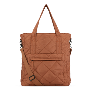 DAY ET Mini Tote bag med Skulderrem - Copper Brown.