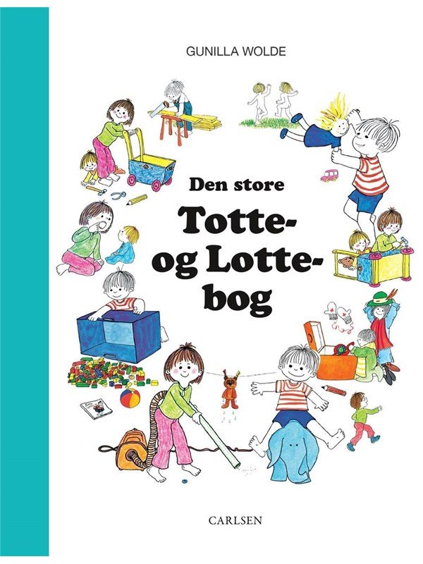 Den store Totte- og Lotte-bog - Børnebog - hardcover