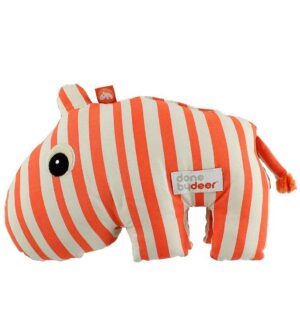 Done By Deer Ozzo Krammebamse - 32 cm - Koral/Creme