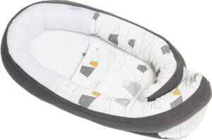 Doomoo Babynest Bjørn, Grå