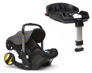 Doona+ Autostol Baby inkl. Doona+ Isofixbase, Grey Hound