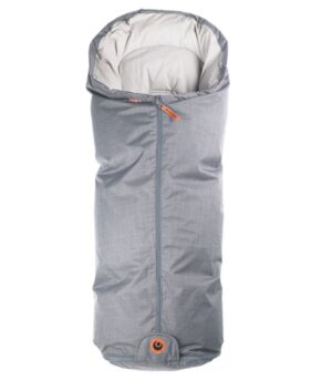 Easygrow MAXI kørepose - grey melange