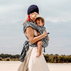 Fidella Fly Tai Bæresele - Leopard Silver - Toddler