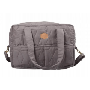 Filbabba Soft Quilt mommybag - mørkegrå
