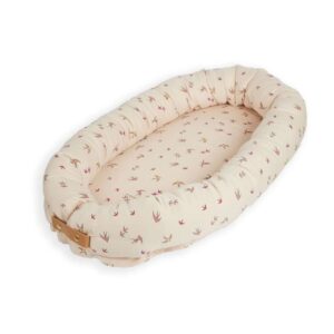 Filibabba Babynest - Dancing Swallow Rose