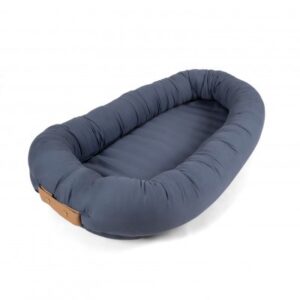 Filibabba Babynest, kapok - Muddly blue