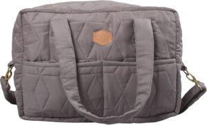 Filibabba Soft Quilt Pusletaske, Dark Grey