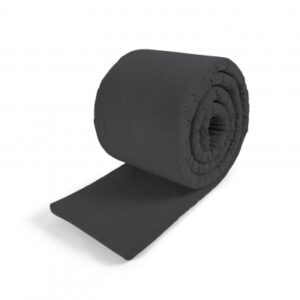 Filibabba sengerand i fløjl - Stone grey