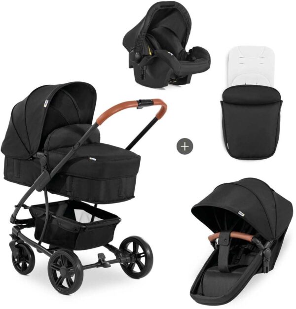 Hauck Pacific 4 ShopNDrive, Caviar