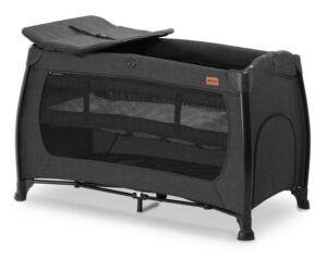 Hauck Play N Relax Weekendseng, Black Melange