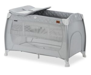 Hauck Play N Relax Weekendseng, Quilted Grey