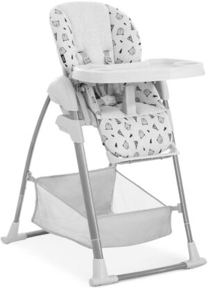 Hauck Sit n Relax 3-i-1 Skråstol, Nordic Grey