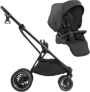 Hauck Vision X Klapvogn, Black Melange/Black