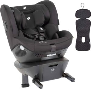 Joie i-Spin Safe Autostol inkl. Ventilerende Hynde, Coal/Antracit