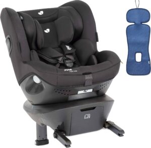 Joie i-Spin Safe Autostol inkl. Ventilerende Hynde, Coal/Bijou Blue