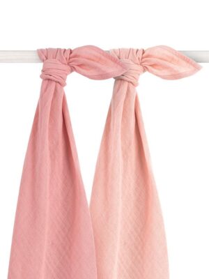 Jollein Stofble Bamboo 2-pak, Pale Pink