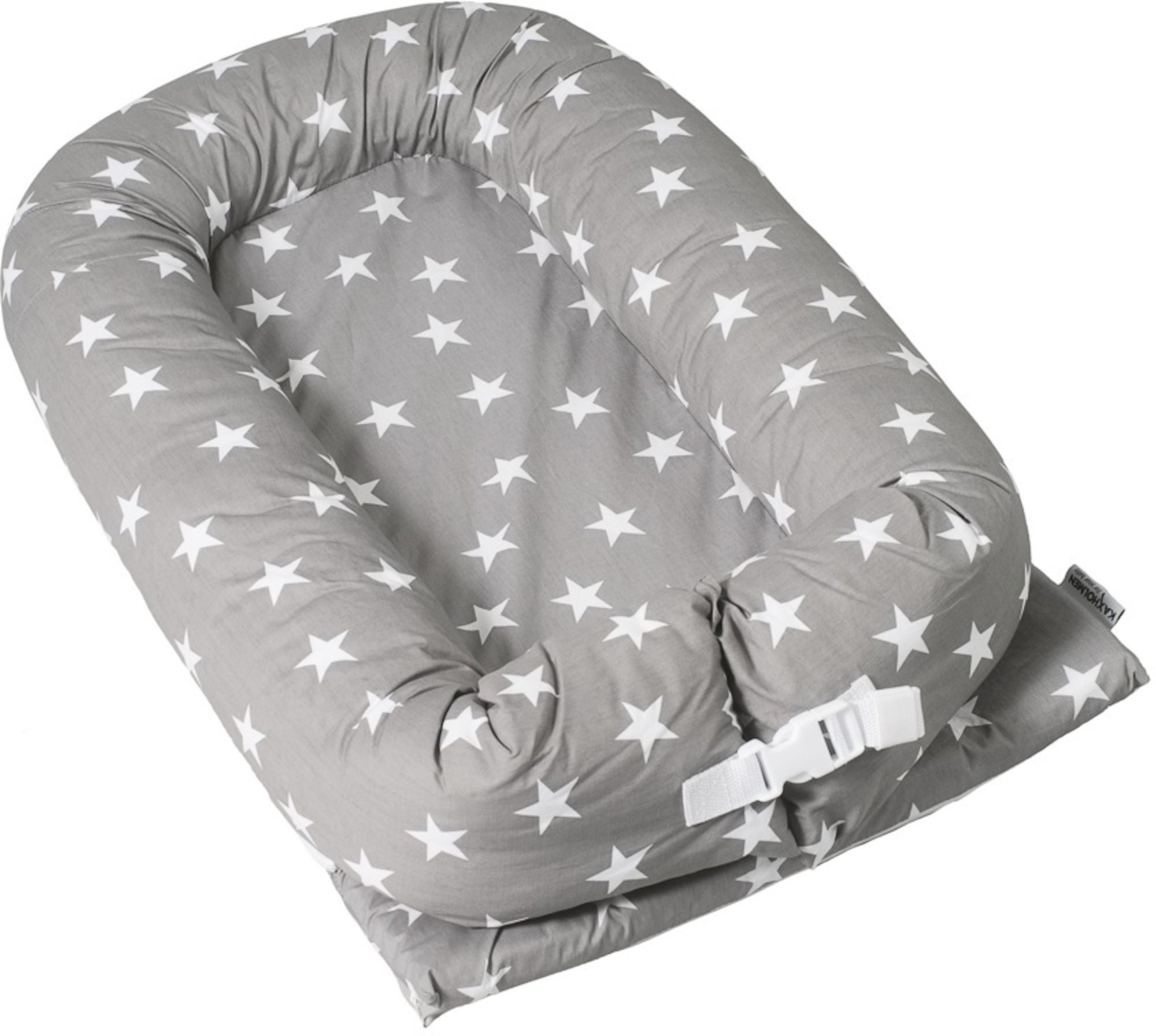 Kaxholmen Babynest Star, Grå Kaxholmen Babynest Star, Grå