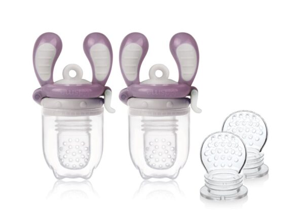 Kidsme Foodfeeder Startpak 2 pk - plum