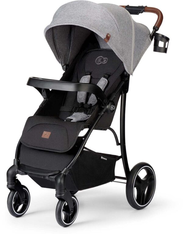 Kinderkraft Cruiser LX Klapvogn, Grey, Barnevogn