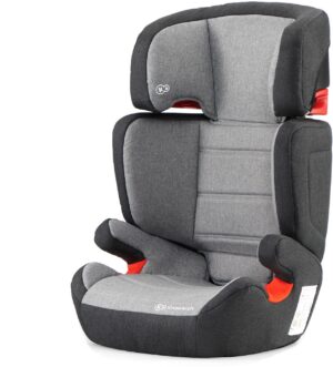 Kinderkraft Junior Fix ISOFIX Autostol, Sort/Grå