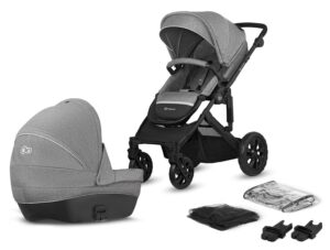 Kinderkraft Prime Duovogn, Grey, Barnevogn