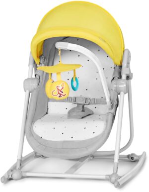 Kinderkraft Unimo Up 5-in-1 Skråstol, Yellow