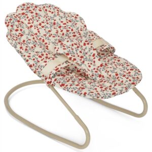 Konges Sløjd Vea Baby Bouncer Skråstol Poppy