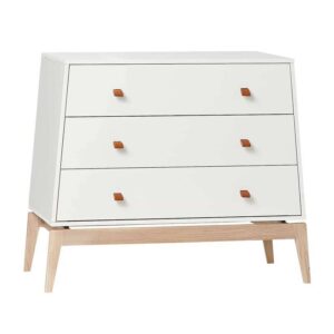 Leander Luna kommode - Hvid/Eg
