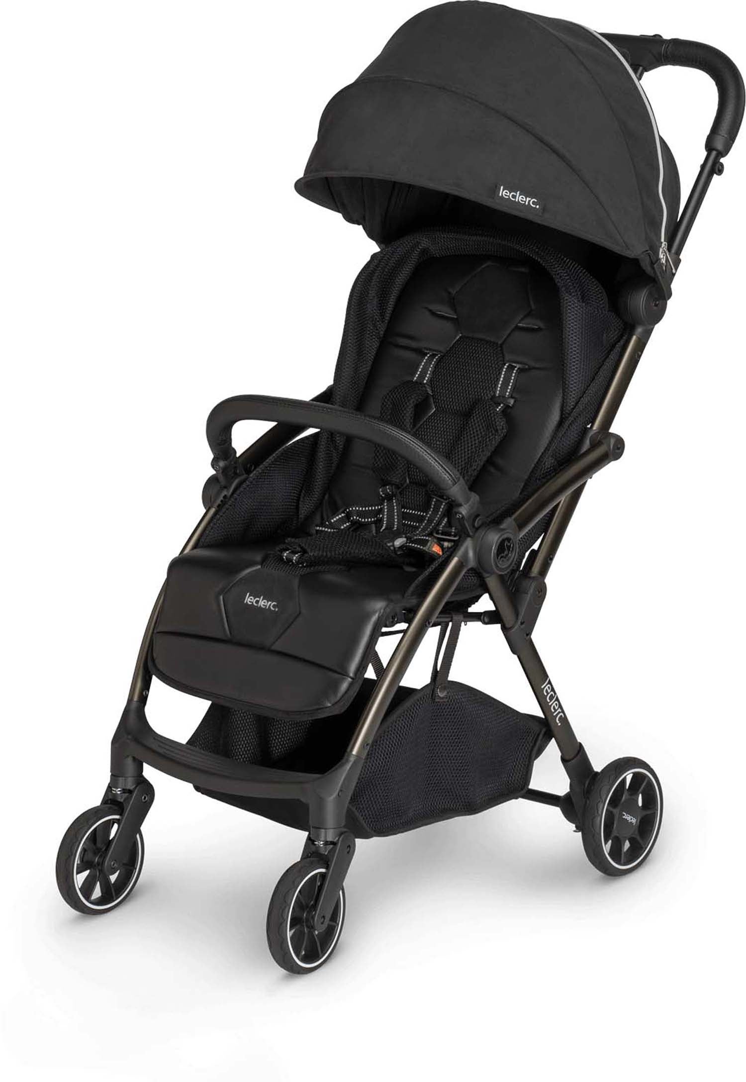 Leclerc Baby Hexagon Klapvogn, Carbon Black Leclerc Baby Hexagon Klapvogn, Carbon Black