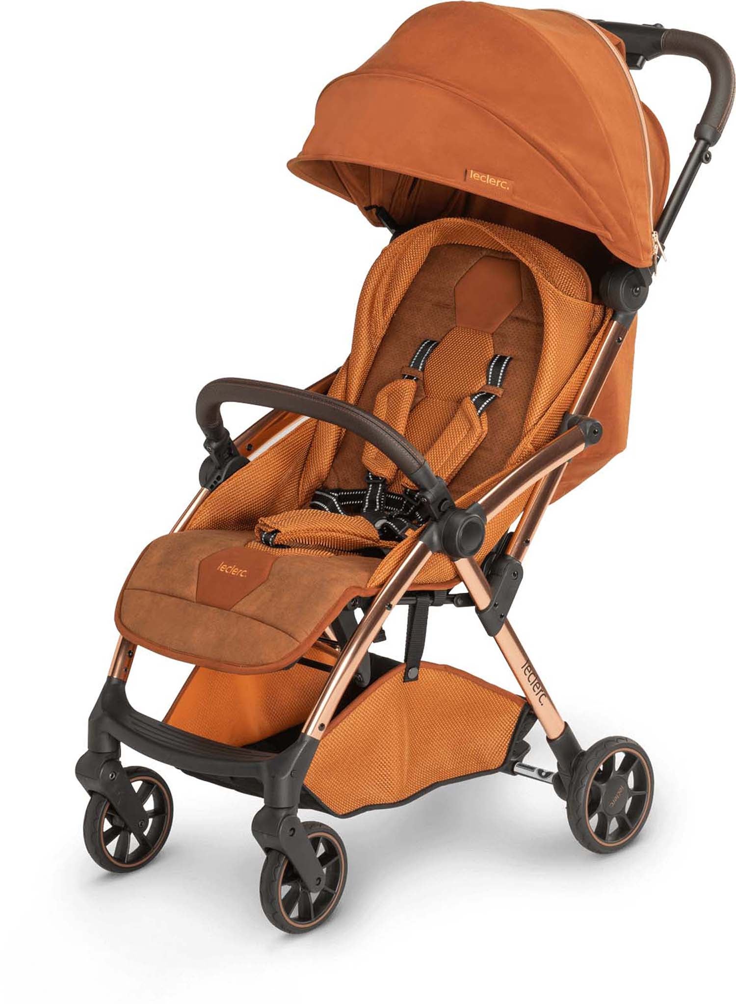 Leclerc Baby Hexagon Klapvogn, Heritage Sport Brown Leclerc Baby Hexagon Klapvogn, Heritage Sport Brown