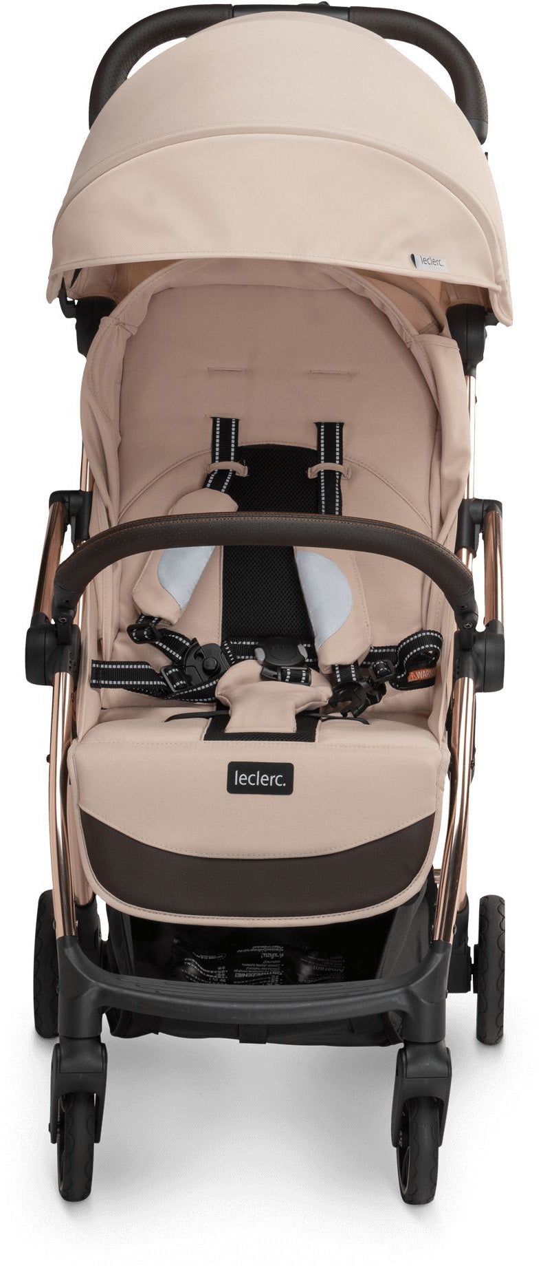 Leclerc Baby Influencer Klapvogn, Sand Chocolate Leclerc Baby Influencer Klapvogn, Sand Chocolate