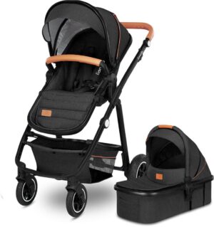 Lionelo Amber 2-in-1 Duovogn, Grey Graphite