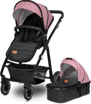 Lionelo Amber 2-in-1 Duovogn, Pink Rose