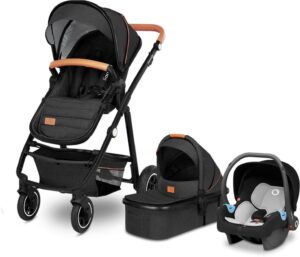 Lionelo Amber 3-in-1 Duovogn, Grey Graphite