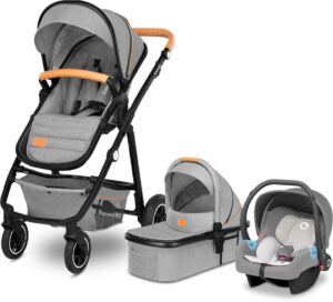 Lionelo Amber 3-in-1 Duovogn, Grey Stone