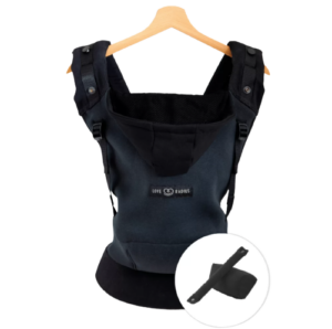 Love Radius Bæresele Inkl. Babyindsats - Hoodie Carrier - Forest Black