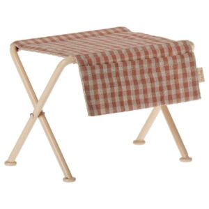 Maileg Puslebord - Rødternet (11 cm.)
