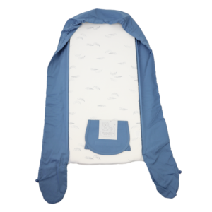 Mamamilla Babynestcover - Dusty Dark Blue