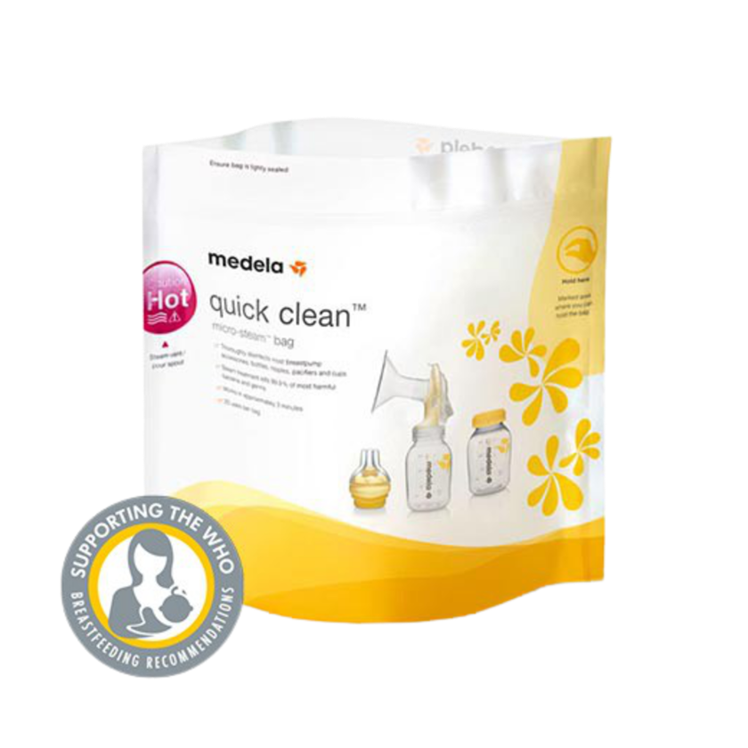 Medela - Quick Clean Poser til Sterilisation i Mikroovn Medela - Quick Clean Poser til Sterilisation i Mikroovn