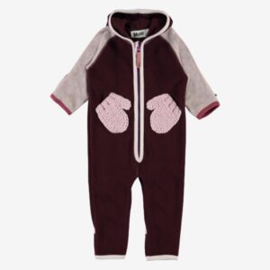 Molo Køredragt i Fleece - Maroon