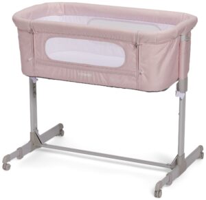 Moweo Bedside Crib, Lyserød