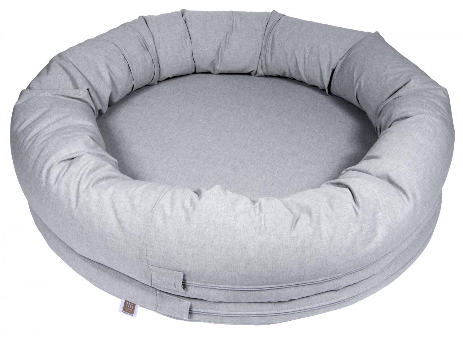 NG Baby Babynest M, Lysegrå NG Baby Babynest M, Lysegrå