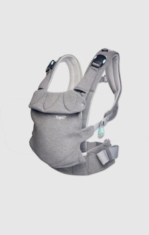 Najell Easy Soft Bæresele - mercury grey (jersey)