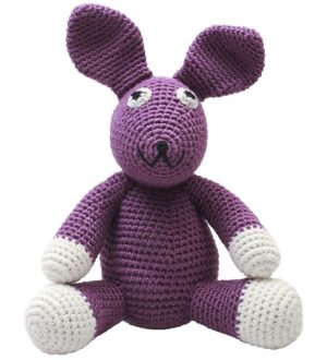 NatureZoo Bamse - Fru Kanin - 21 cm - Lilla