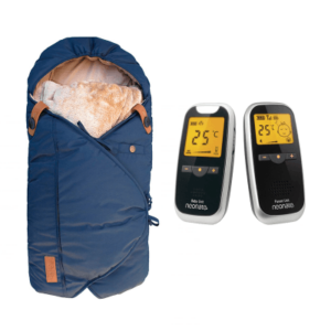 Neonate BC5800D Babyalarm + Sleepbag Kørepose - Midnight Petrol