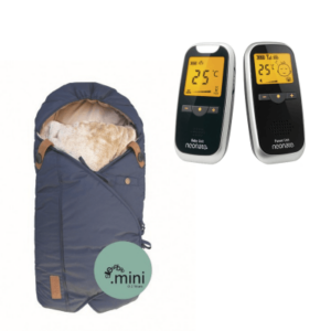 Neonate BC5800D Babyalarm + Sleepbag Mini - Midnight Petrol