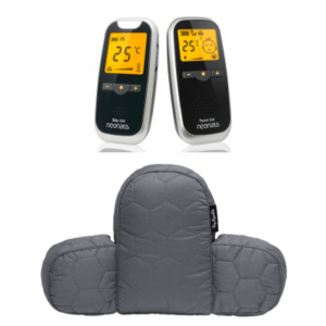 Neonate BC5800D babyalarm + Tiny Republic grå barnevognspude